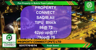 Residential Plot for Sale in Bahria Town, Lahore - (BP-43486)