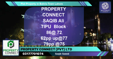 Residential Plot for Sale in Bahria Town, Lahore - (BP-43487)