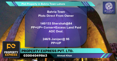 Residential Plot for Sale in Bahria Town, Lahore - (BP-43608)