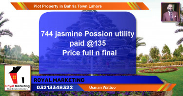 Residential Plot for Sale in Bahria Town, Lahore - (BP-43615)