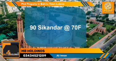 Residential Plot for Sale in Bahria Town, Lahore - (BP-43698)