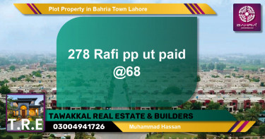 Residential Plot for Sale in Bahria Town, Lahore - (BP-43771)