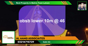 Residential Property for Rent in Bahria Town, Lahore - (BP-43780)