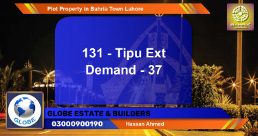 Residential Plot for Sale in Bahria Town, Lahore - (BP-43824)
