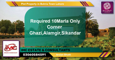Residential Plot for Sale in Bahria Town, Lahore - (BP-43859)