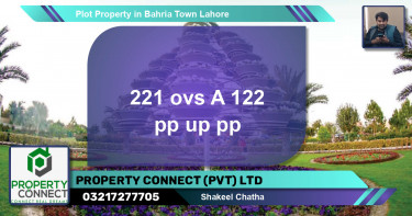 Residential Plot for Sale in Bahria Town, Lahore - (BP-43910)