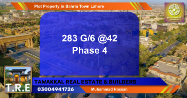 Residential Plot for Sale in Bahria Town, Lahore - (BP-43990)