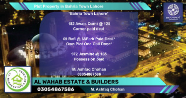 Residential Plot for Sale in Bahria Town, Lahore - (BP-44018)