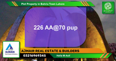 Residential Plot for Sale in Bahria Town, Lahore - (BP-44042)