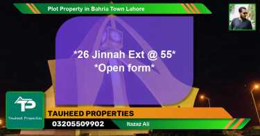 Residential Plot for Sale in Bahria Town, Lahore - (BP-44072)