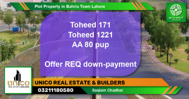 Residential Plot for Sale in Bahria Town, Lahore - (BP-44082)