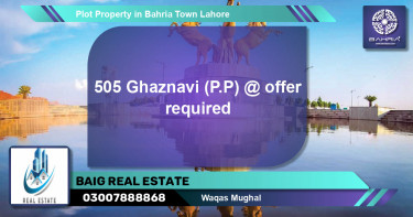 Residential Plot for Sale in Bahria Town, Lahore - (BP-44150)