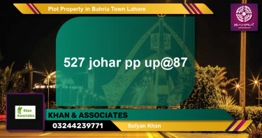Residential Plot for Sale in Bahria Town, Lahore - (BP-44153)