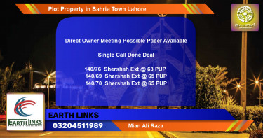 Residential Plot for Sale in Bahria Town, Lahore - (BP-44154)
