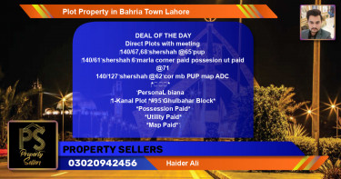 Residential Plot for Sale in Bahria Town, Lahore - (BP-44218)