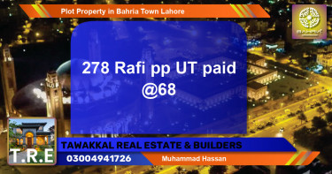 Residential Plot for Sale in Bahria Town, Lahore - (BP-44222)