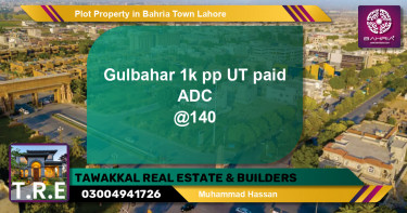 Residential Plot for Sale in Bahria Town, Lahore - (BP-44224)