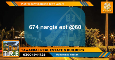 Residential Plot for Sale in Bahria Town, Lahore - (BP-44226)