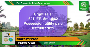 Residential Plot for Sale in Bahria Town, Lahore - (BP-44352)