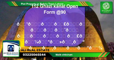 Residential Plot for Sale in Bahria Town, Lahore - (BP-44395)