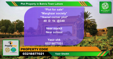 Residential Plot for Sale in Bahria Town, Lahore - (BP-44420)