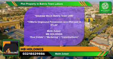 Residential Plot for Sale in Bahria Town, Lahore - (BP-44445)