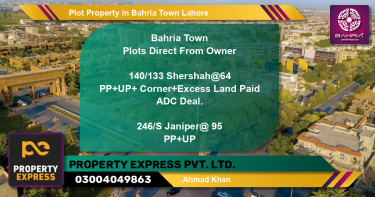 Residential Plot for Sale in Bahria Town, Lahore - (BP-44485)