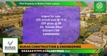 Residential Plot for Sale in Bahria Town, Lahore - (BP-44504)