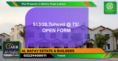 Residential Plot for Sale in Bahria Town, Lahore - (BP-44575)