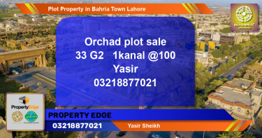 Residential Plot for Sale in Bahria Town, Lahore - (BP-44783)