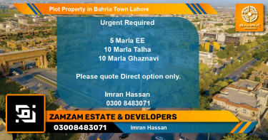 Residential Plot for Sale in Bahria Town, Lahore - (BP-44862)