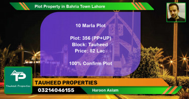 Residential Plot for Sale in Bahria Town, Lahore - (BP-44896)