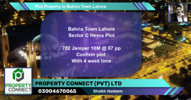 Residential Plot for Sale in Bahria Town, Lahore - (BP-44934)