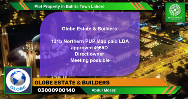 Residential Plot for Sale in Bahria Town, Lahore - (BP-44966)