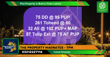 Residential Plot for Sale in Bahria Town, Lahore - (BP-44978)