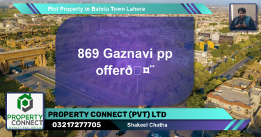 Residential Plot for Sale in Bahria Town, Lahore - (BP-45024)