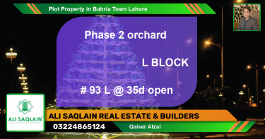 Residential Plot for Sale in Bahria Town, Lahore - (BP-45047)