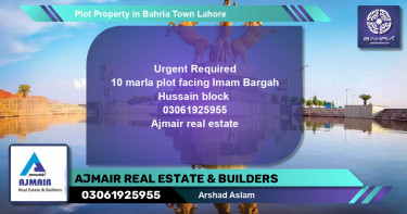 Residential Plot for Sale in Bahria Town, Lahore - (BP-45139)