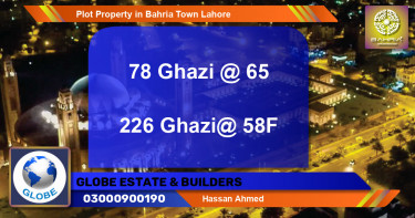Residential Plot for Sale in Bahria Town, Lahore - (BP-45174)