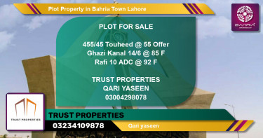 Residential Plot for Sale in Bahria Town, Lahore - (BP-45198)