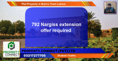 Residential Plot for Sale in Bahria Town, Lahore - (BP-45220)