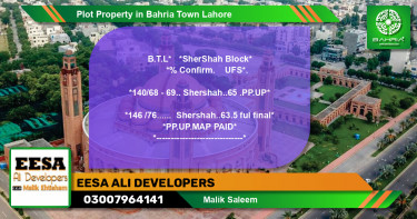 Residential Plot for Sale in Bahria Town, Lahore - (BP-45308)