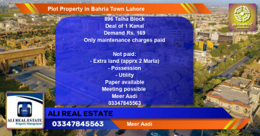 Residential Plot for Sale in Bahria Town, Lahore - (BP-45369)