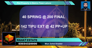 Residential Plot for Sale in Bahria Town, Lahore - (BP-45386)
