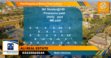 Residential Plot for Sale in Bahria Town, Lahore - (BP-45403)