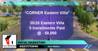 Residential Plot for Sale in Bahria Town, Lahore - (BP-45559)