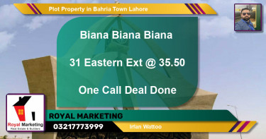 Residential Plot for Sale in Bahria Town, Lahore - (BP-45562)