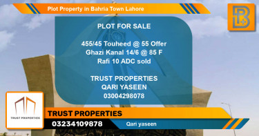 Residential Plot for Sale in Bahria Town, Lahore - (BP-45609)