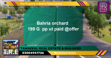 Residential Plot for Sale in Bahria Town, Lahore - (BP-45624)