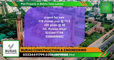 Residential Plot for Sale in Bahria Town, Lahore - (BP-45774)